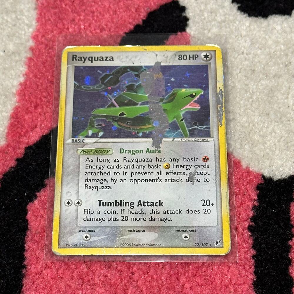 Rayquaza #22 – Pokémon Deoxys [Holo] – As Pictured